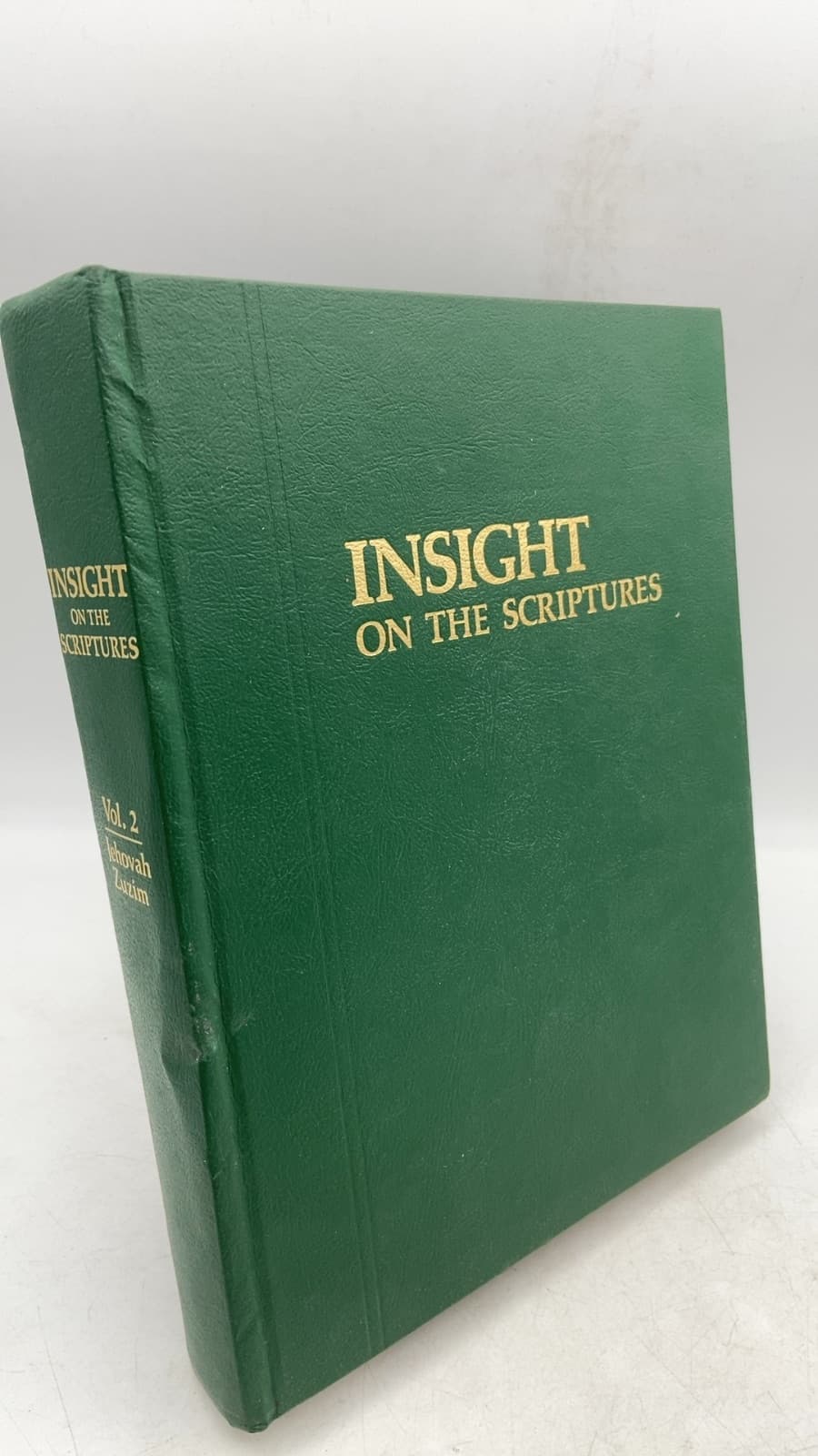Insight on the Scriptures, Volume 2: Jehovah - Zuzim and Index - front cover