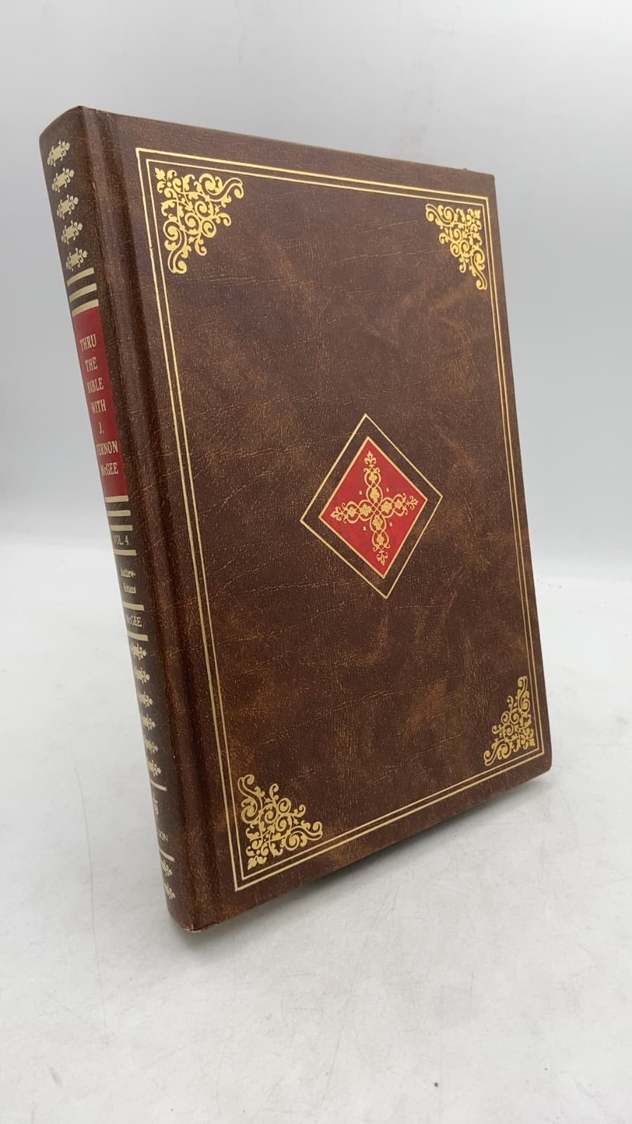 Thru the Bible with J. Vernon McGee, Volume IV: Matthew—Romans by J. Vernon McGee - front cover