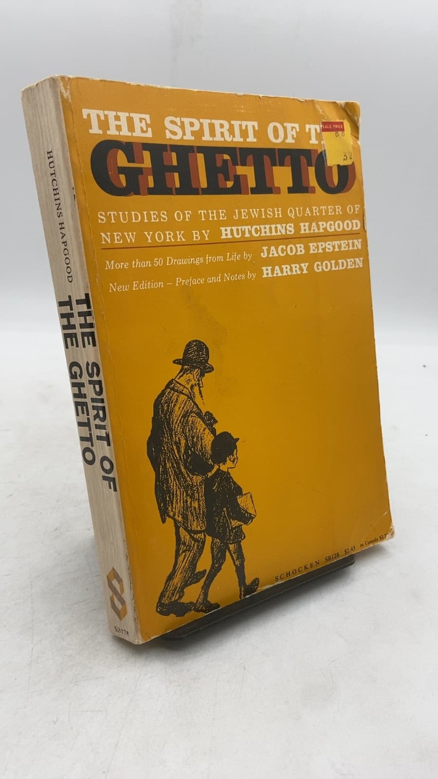 The Spirit of the Ghetto: Studies of the Jewish Quarter of New York by Hutchins Hapgood - front cover