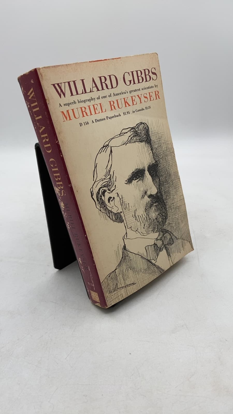 Willard Gibbs by Muriel Rukeyser - front cover
