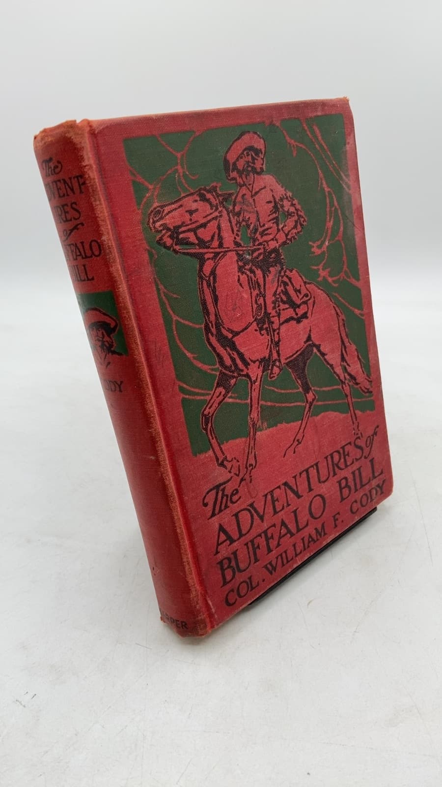 The Adventures of Buffalo Bill by Col. William F. Cody - front cover
