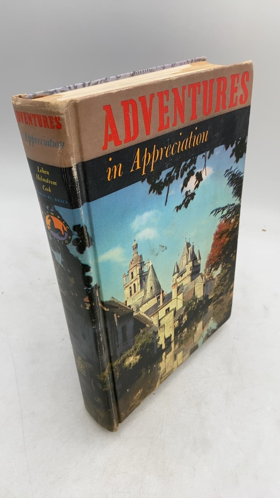 Adventures in Appreciation by Walter Loban, Dorothy Holmstrom, Luella B. Cook - front cover