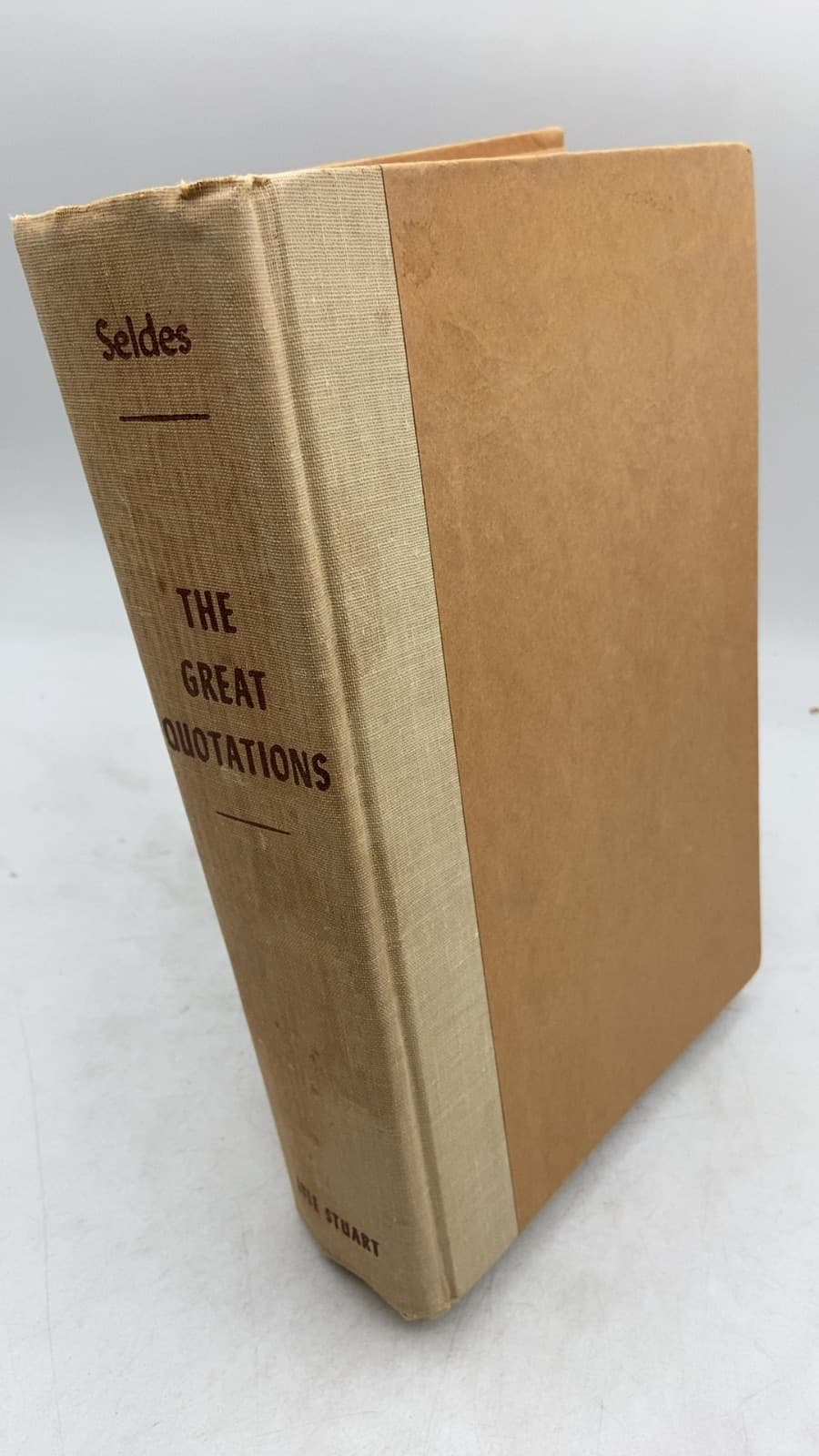 The Great Quotations by George Seldes - front cover