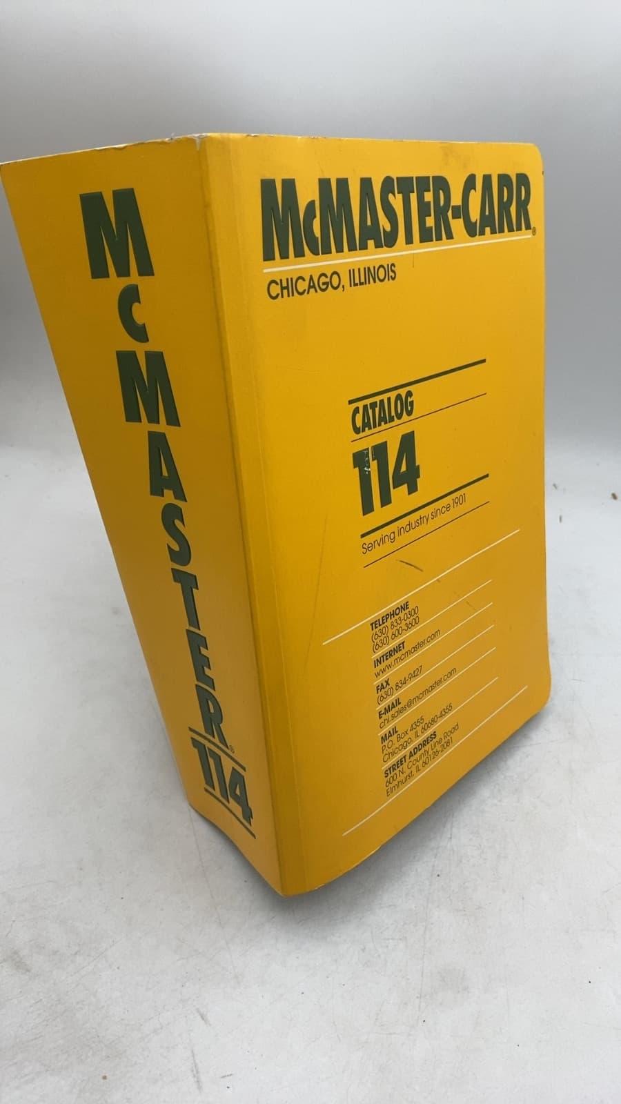 McMaster-Carr Catalog 114 by McMaster-Carr Supply Company - front cover