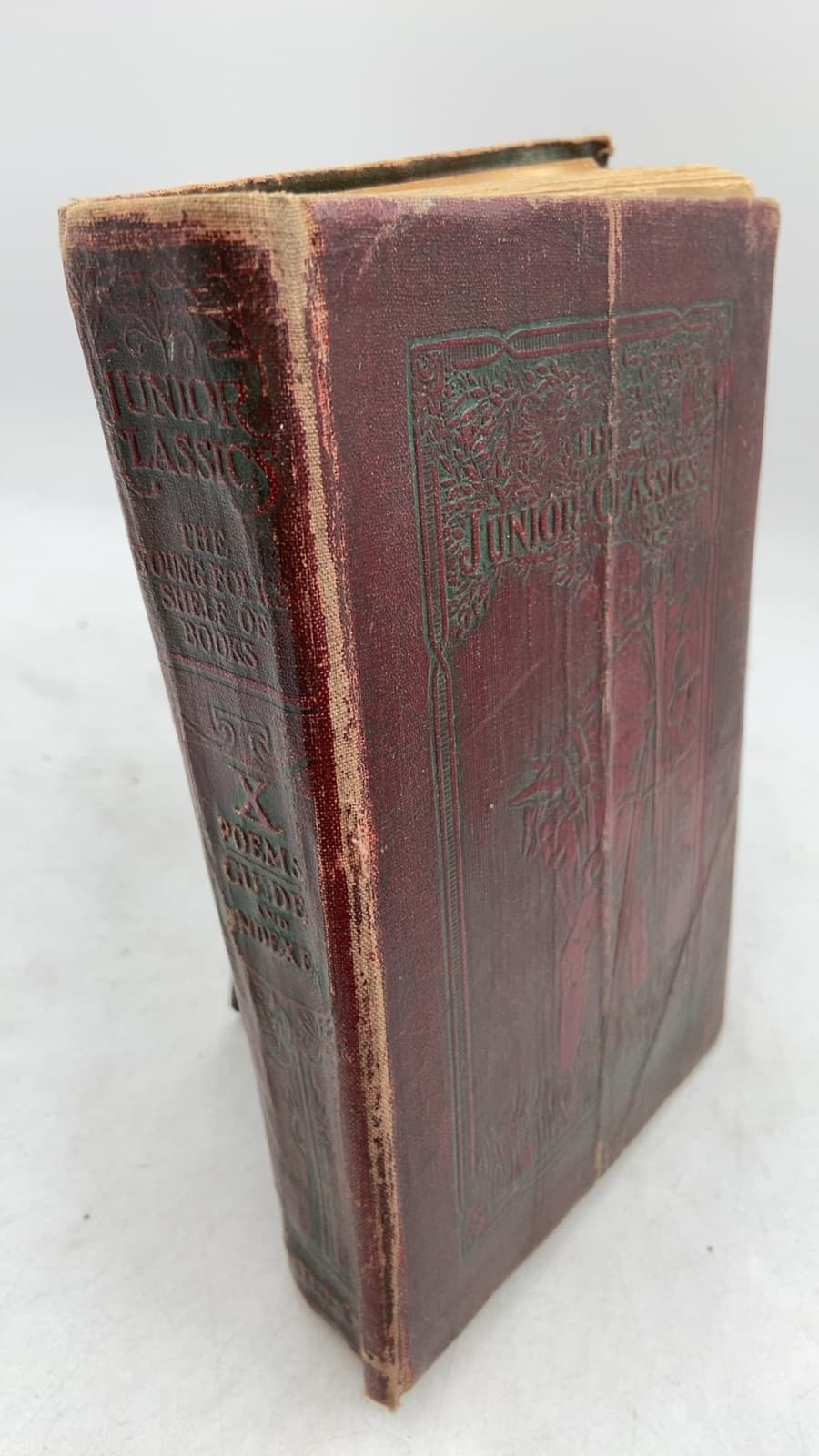 The Junior Classics: Poems Old and New by William Patten (Editor) - front cover