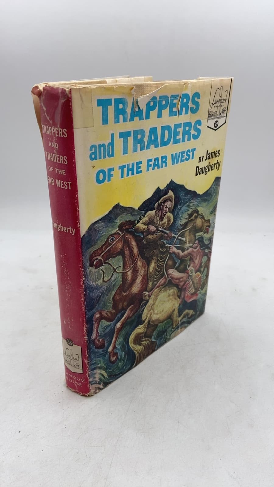 Trappers and Traders of the Far West by James Daugherty - front cover