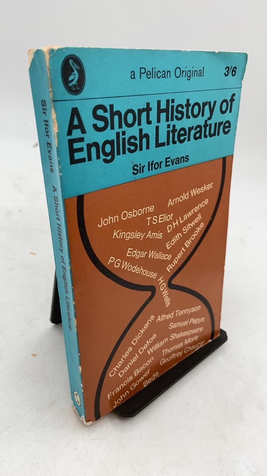 A Short History of English Literature by Ifor Evans - front cover