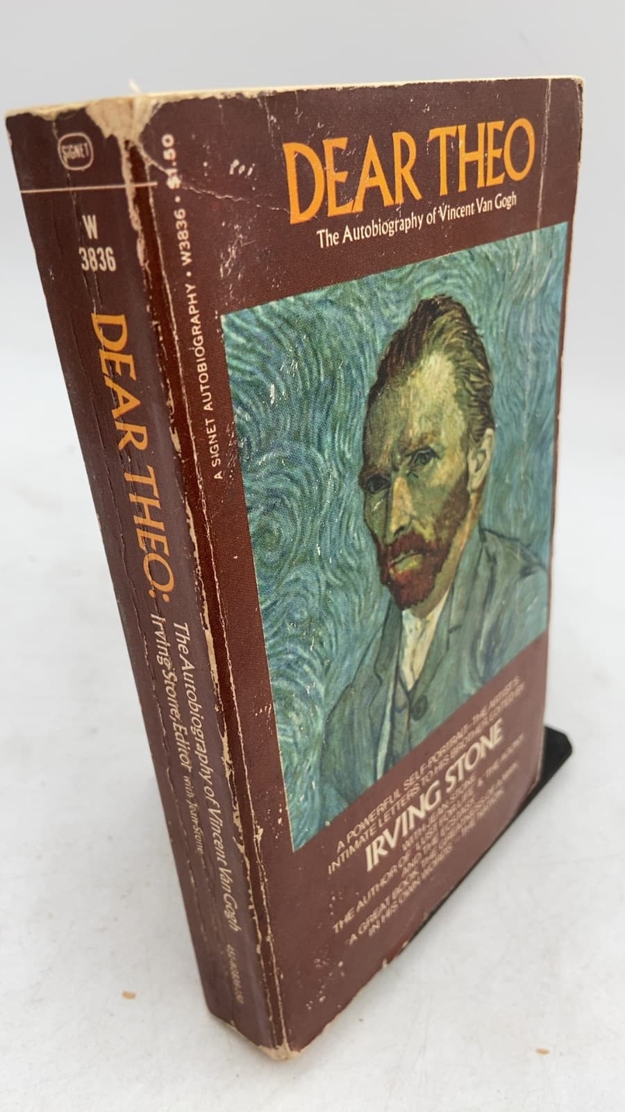 Dear Theo: The Autobiography of Vincent Van Gogh by Vincent Van Gogh (Edited by Irving Stone) - front cover
