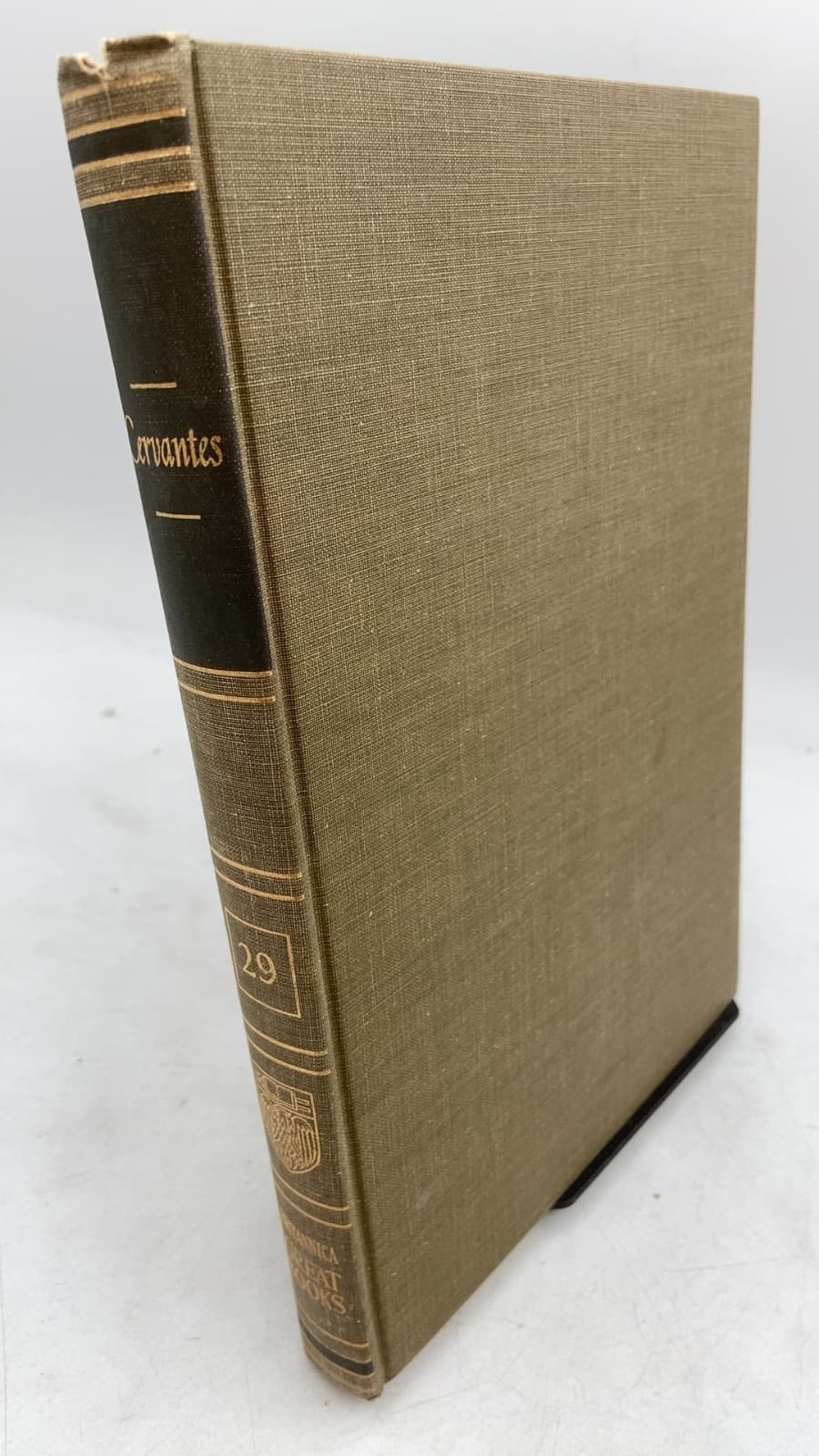 Vol. 29 Great Books of the World The History of Don Quixote de la Mancha by Miguel de Cervantes - front cover