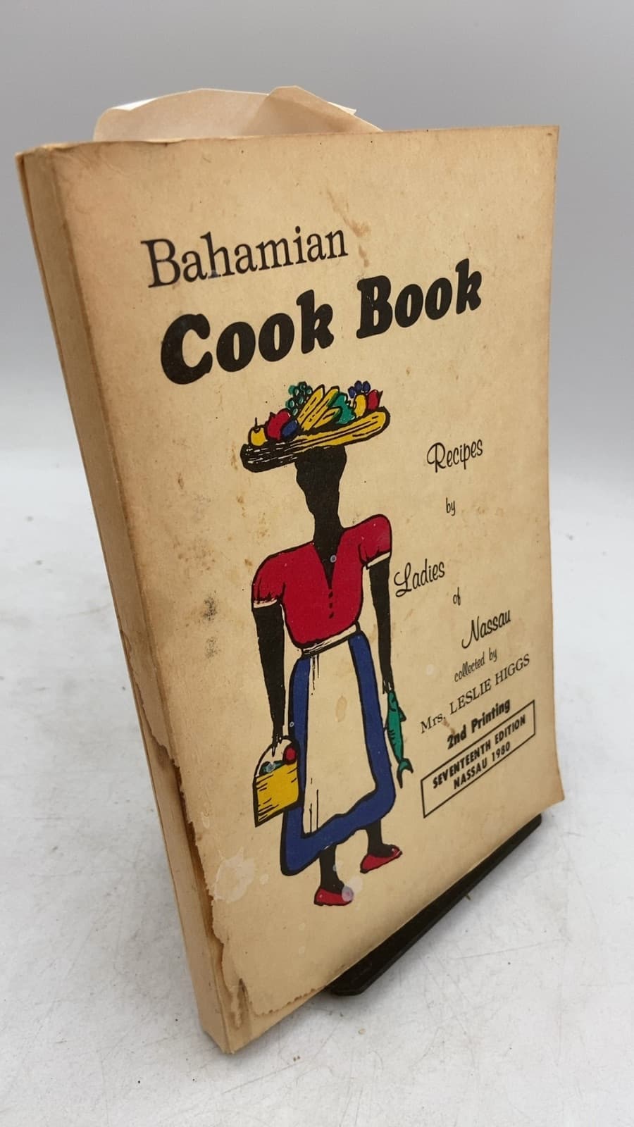 Bahamian Cook Book by Mrs. Leslie Higgs - front cover