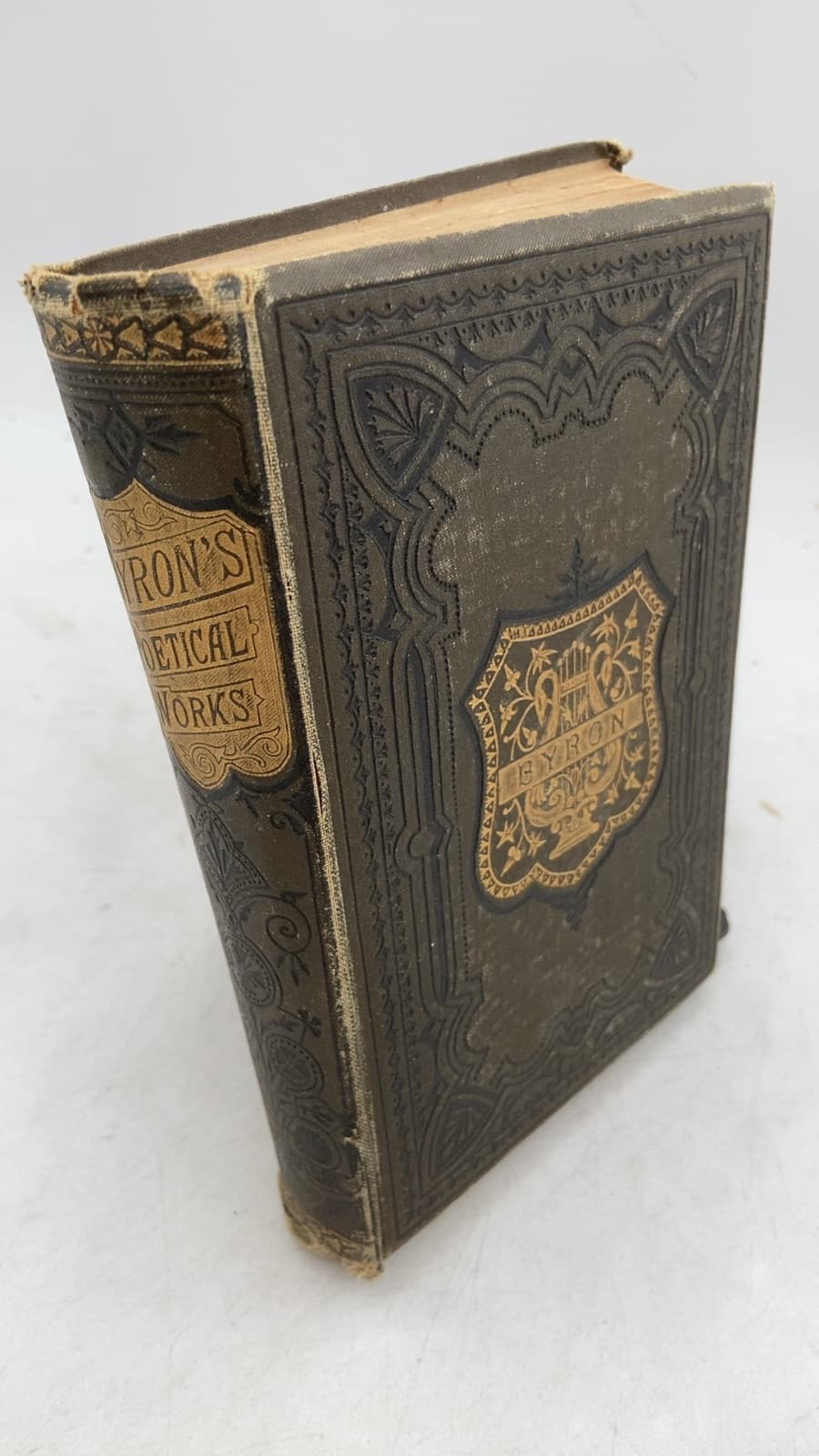 The Poetical Works of Lord Byron by Lord Byron - front cover