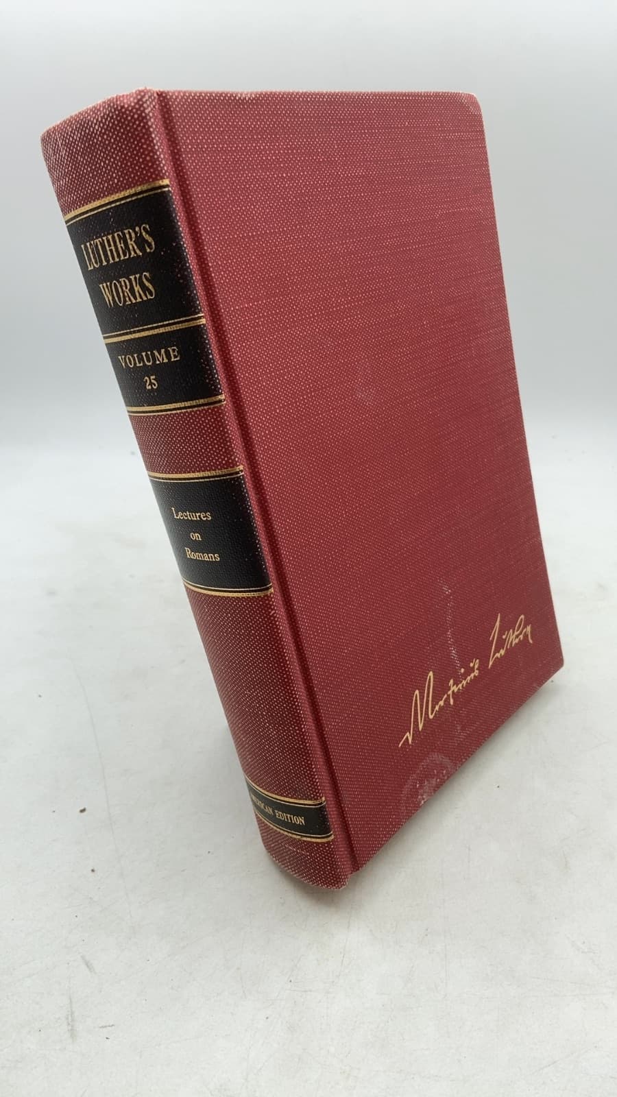 Luther's Works Volume 25 Lectures on Romans by Hilton C. Oswald - front cover