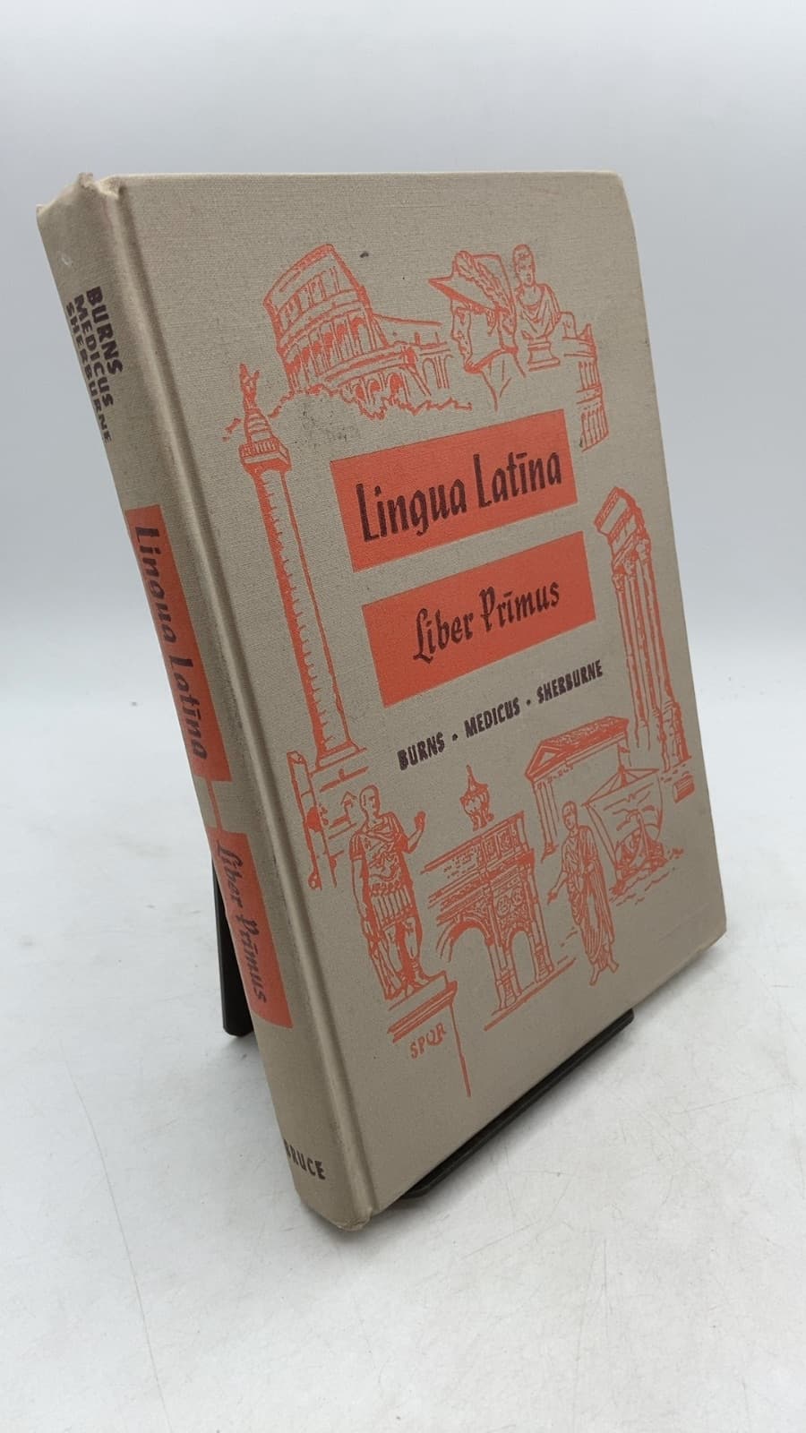 Lingua Latina Liber Primus by Mary Ann T. Burns, Carl J. Medicus, Richard Sherburne - front cover