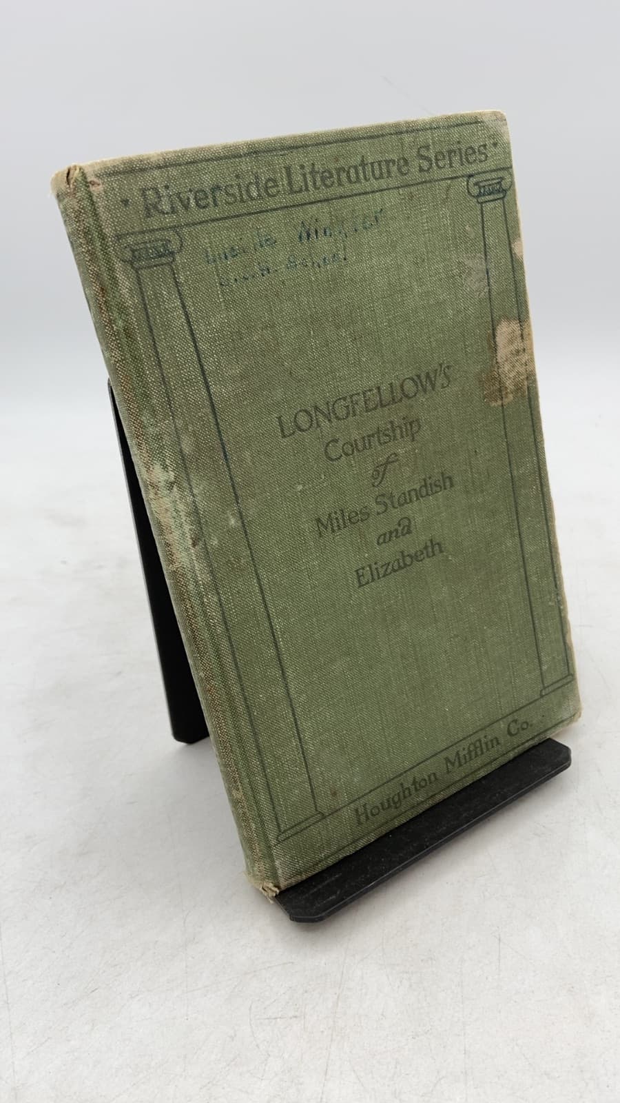 The Courtship of Miles Standish, Elizabeth, and Other Poems by Henry Wadsworth Longfellow - front cover