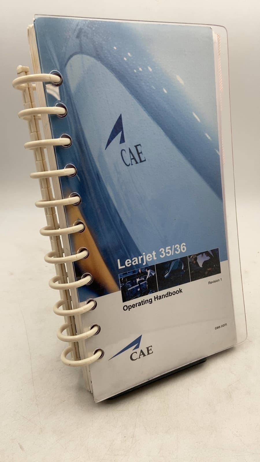 Learjet 35/36 Operating Handbook by CAE, Inc. - front cover