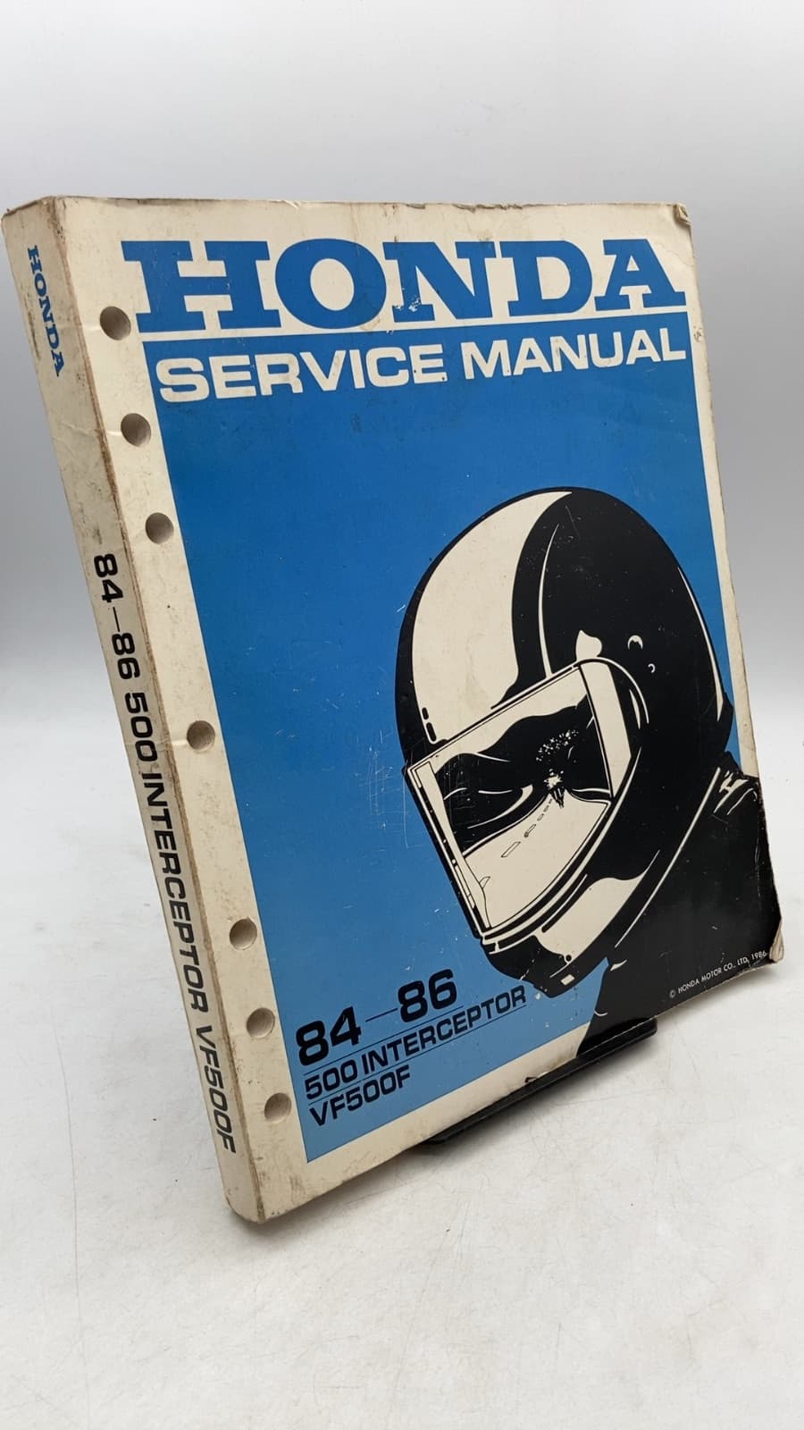 Honda Service Manual 84-86 500 Interceptor Vf500f by Honda Motor Co., Ltd. - front cover