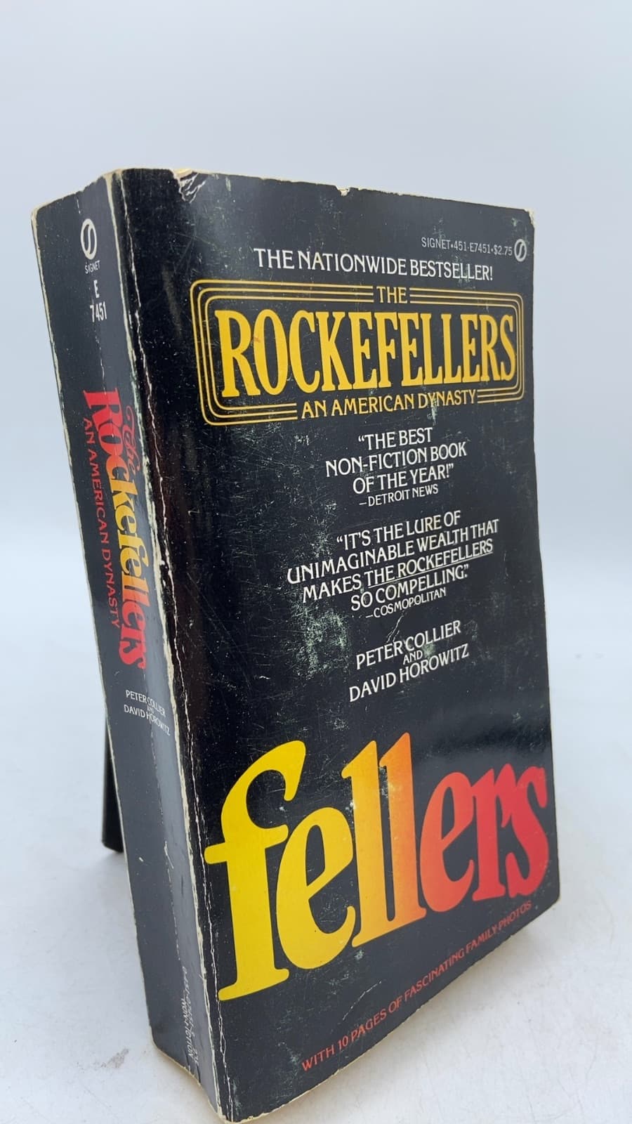 THE ROCKEFELLERS An American Dynasty by Peter Collier and David Horowitz - front cover