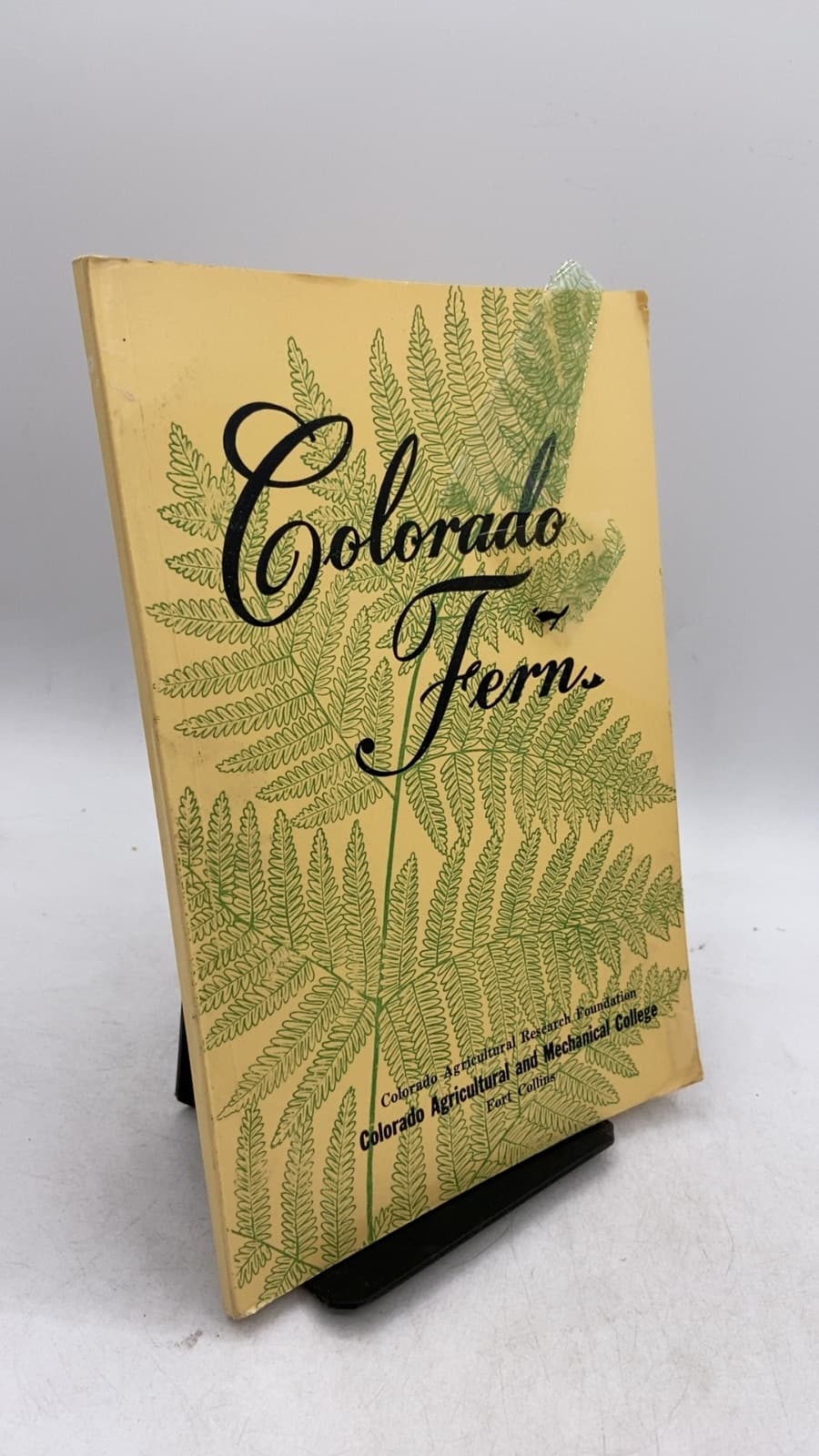 Colorado Ferns and Fern Allies Pteridophyta by H. D. Harrington and L. W. Durrell - front cover