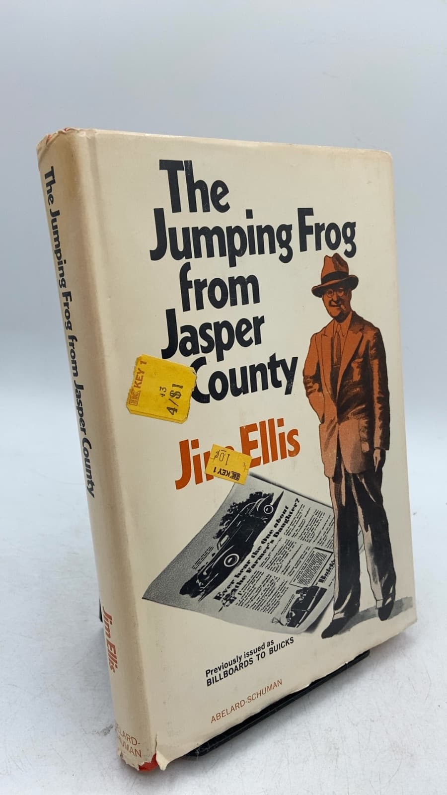 The Jumping Frog from Jasper County by Jim Ellis - front cover