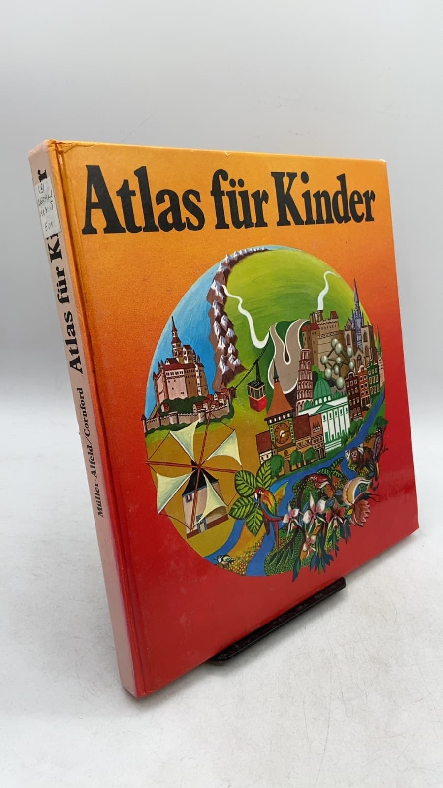 Atlas für Kinder by Theodor Müller-Alfeld, Gudrun Cornford, Adrian Cornford, Inge Dreecken, Walter Schneider - front cover