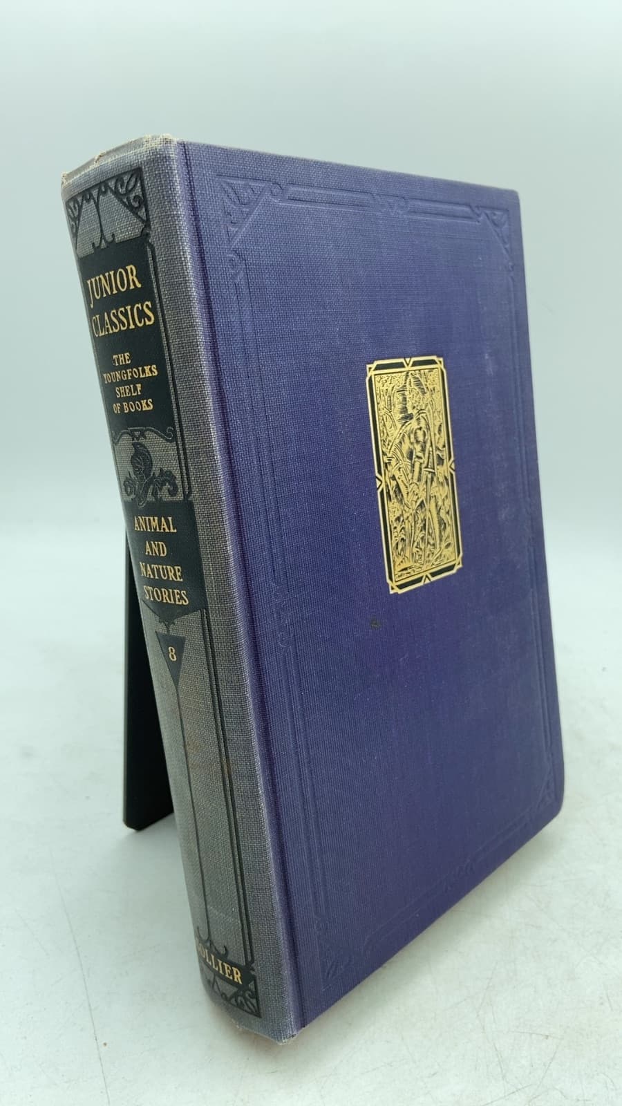 The Junior Classics: Animal and Nature Stories by Selected and Arranged by William Patten - front cover