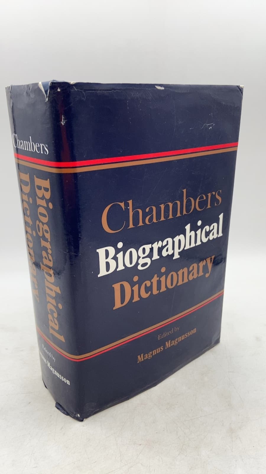 Chambers Biographical Dictionary by Magnus Magnusson, KBE (General Editor), Rosemary Goring (Assistant Editor) - front cover