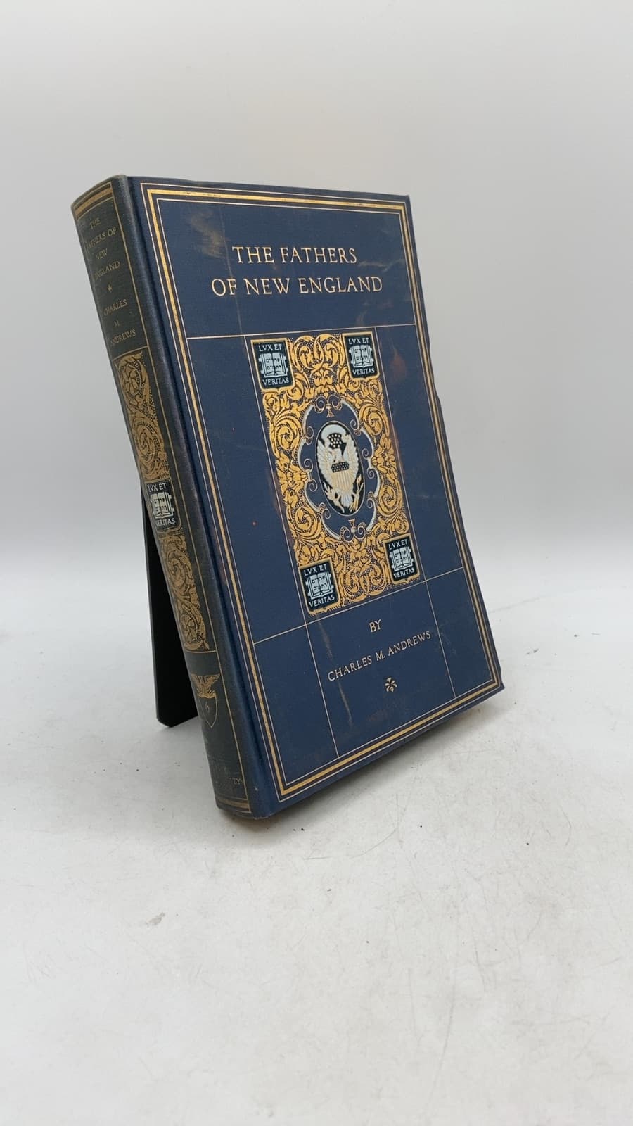 THE Fathers OF NEW England by Charles M. Andrews - front cover