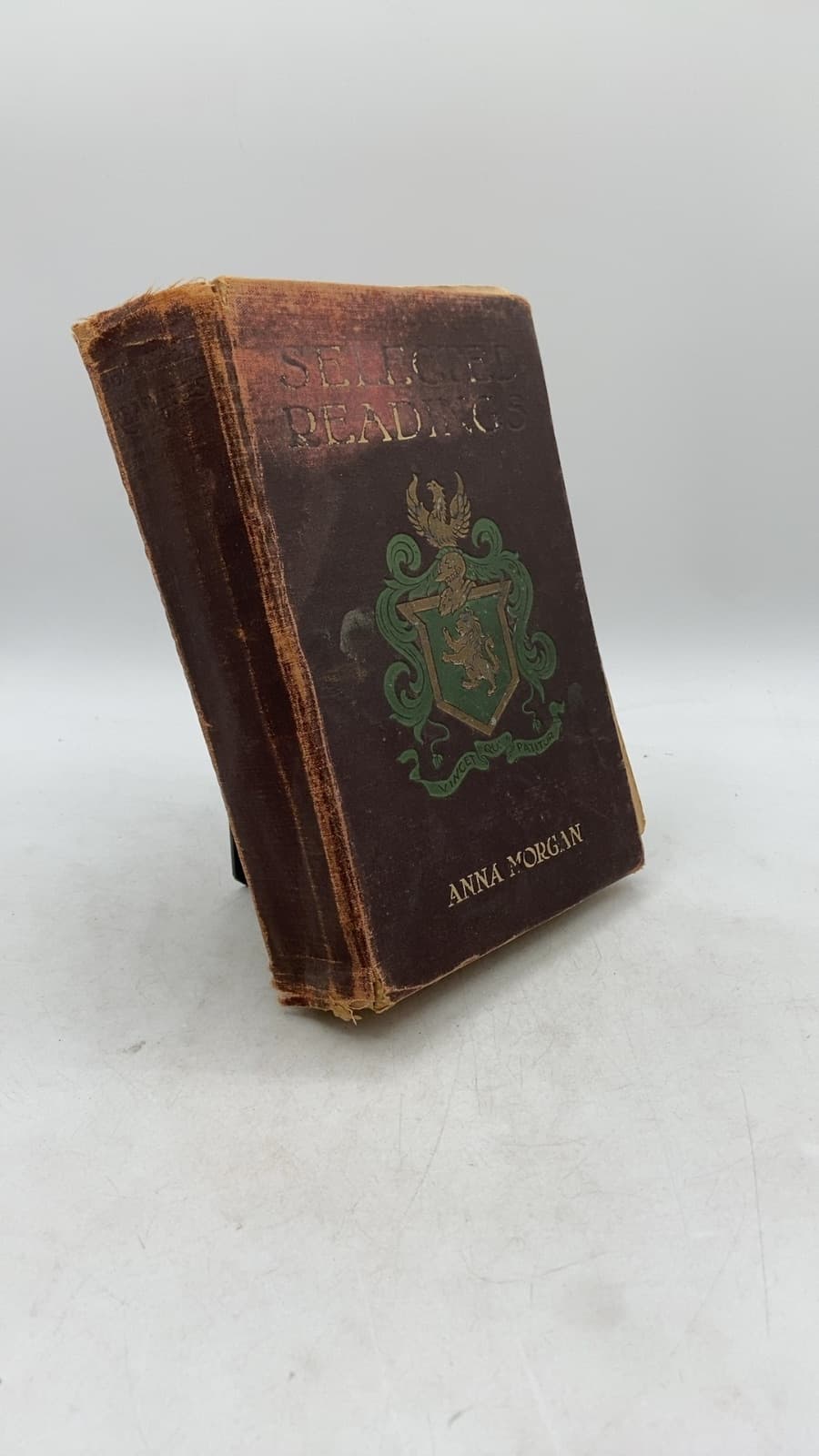 Selected Readings by Anna Morgan - front cover