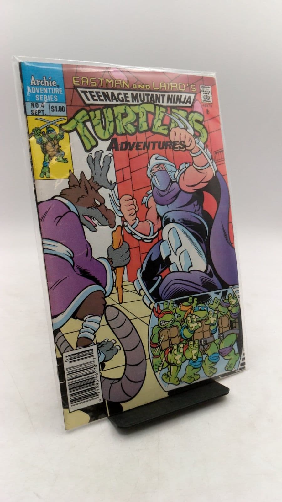 Eastman and Laird's Teenage Mutant Ninja Turtles Adventures No. 4 by Eastman and Laird - front cover