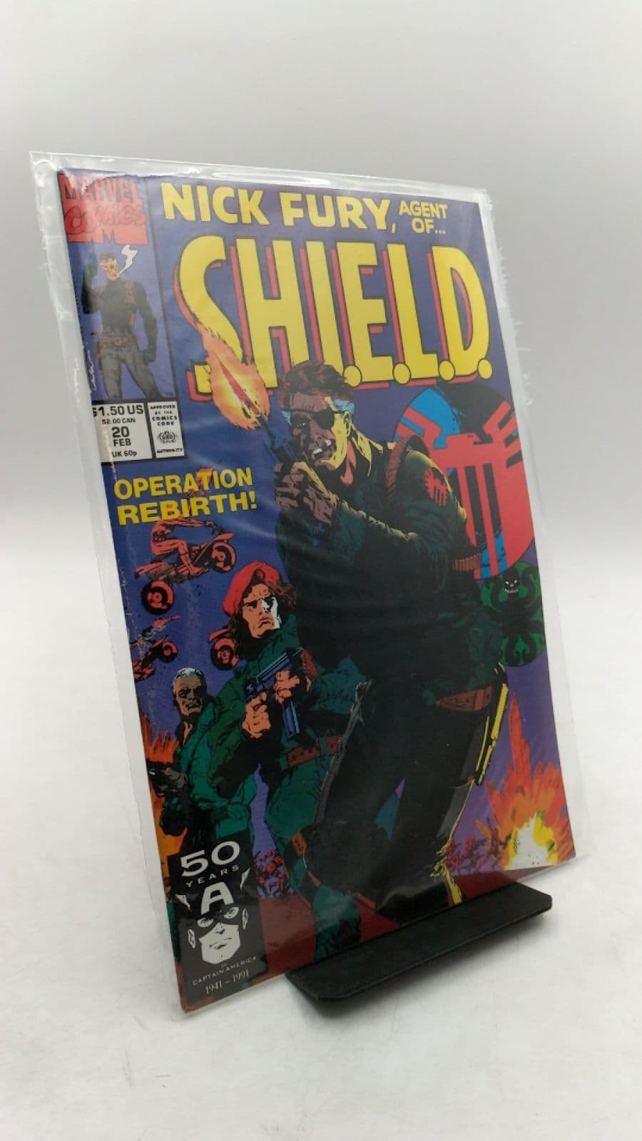 Nick Fury, Agent of S.H.I.E.L.D. - front cover