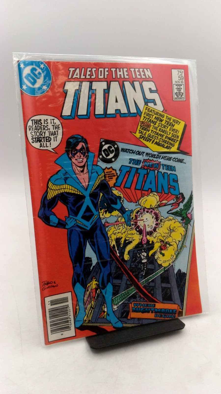 Tales of the Teen Titans #59 - front cover