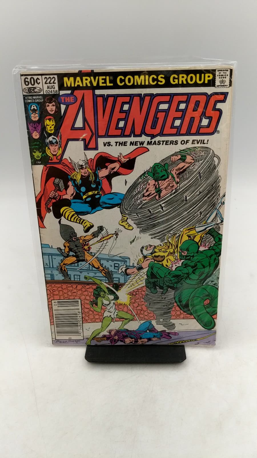 The Avengers vs. The New Masters of Evil - front cover