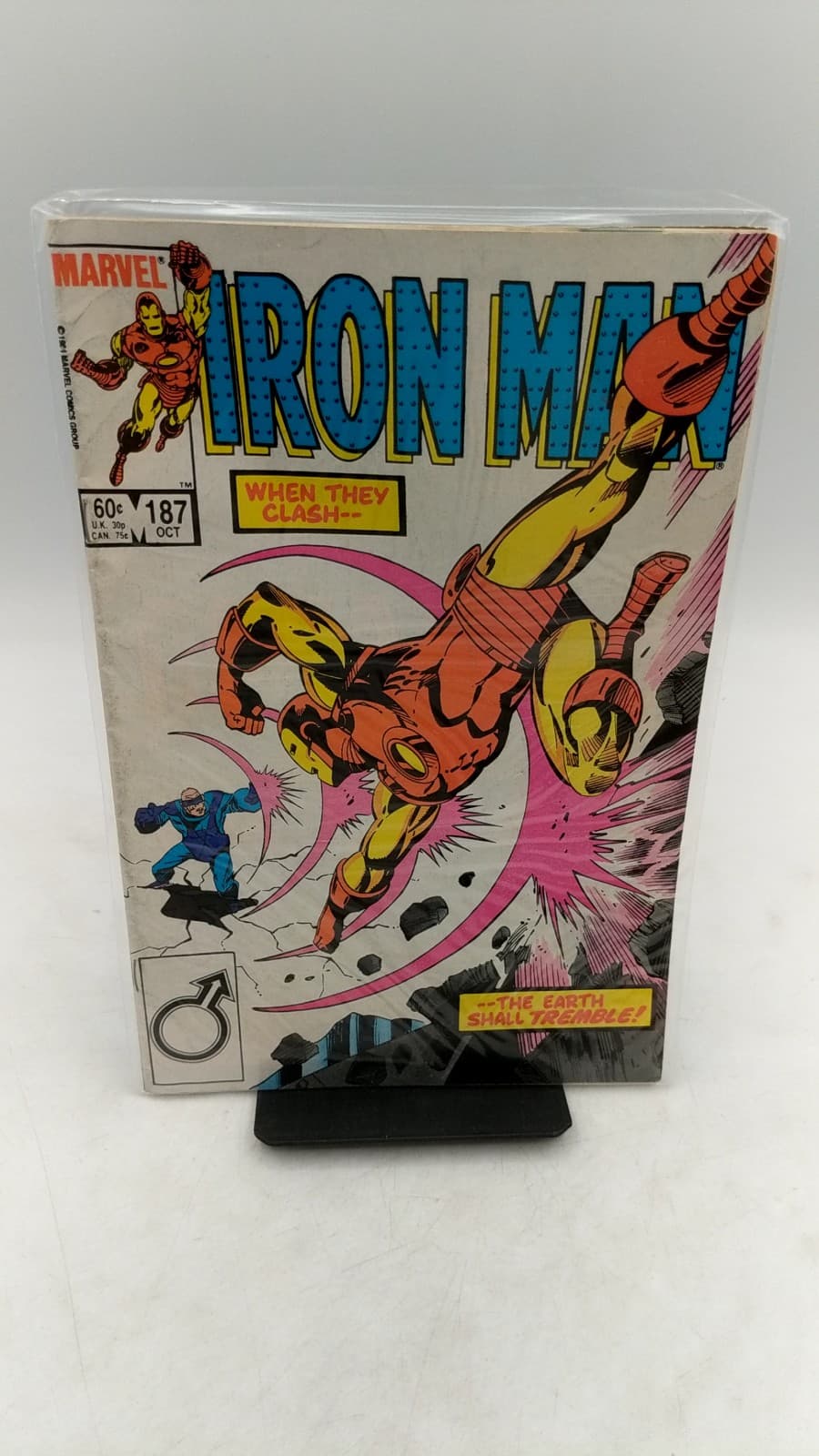 Iron Man #187 - front cover