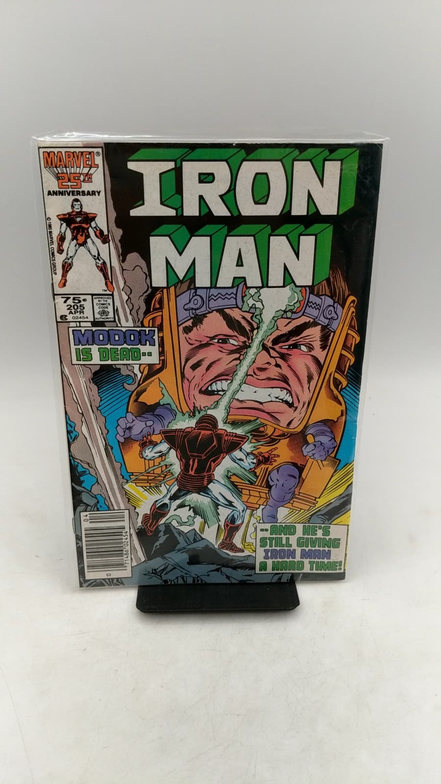 Iron Man #205 - front cover