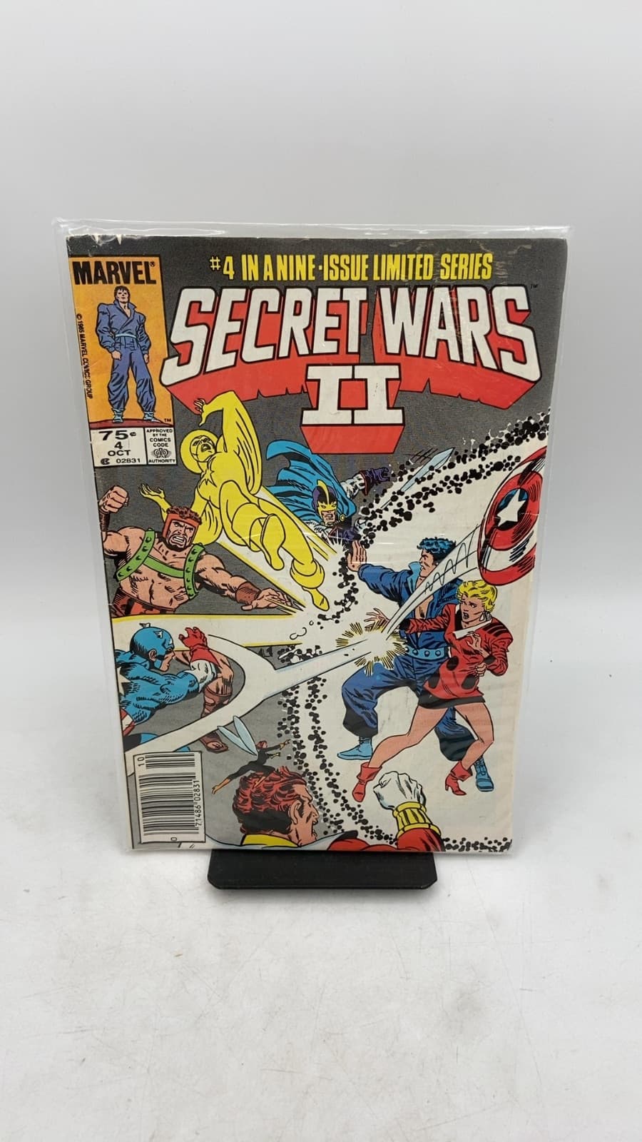 Secret Wars II #4 - front cover