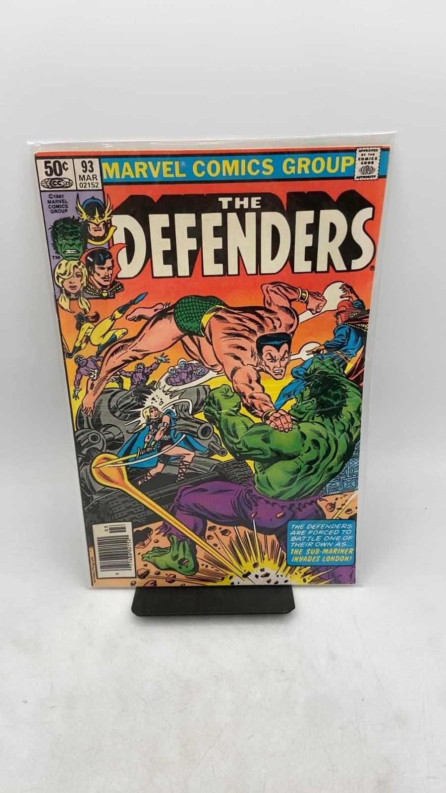 The Defenders #93 - front cover