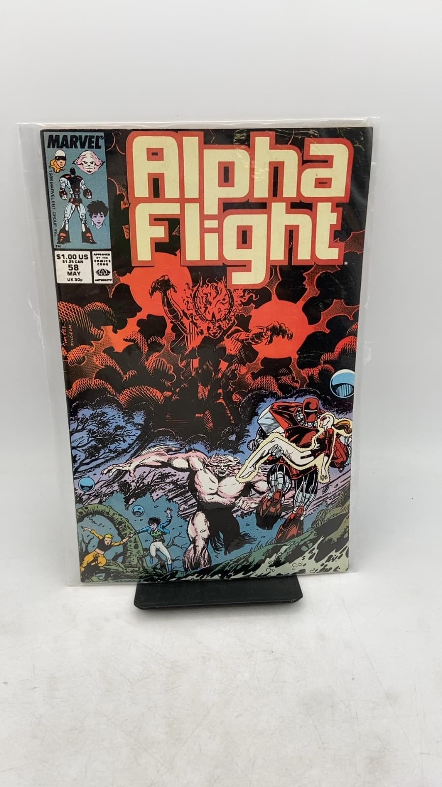 Alpha Flight #58 - front cover