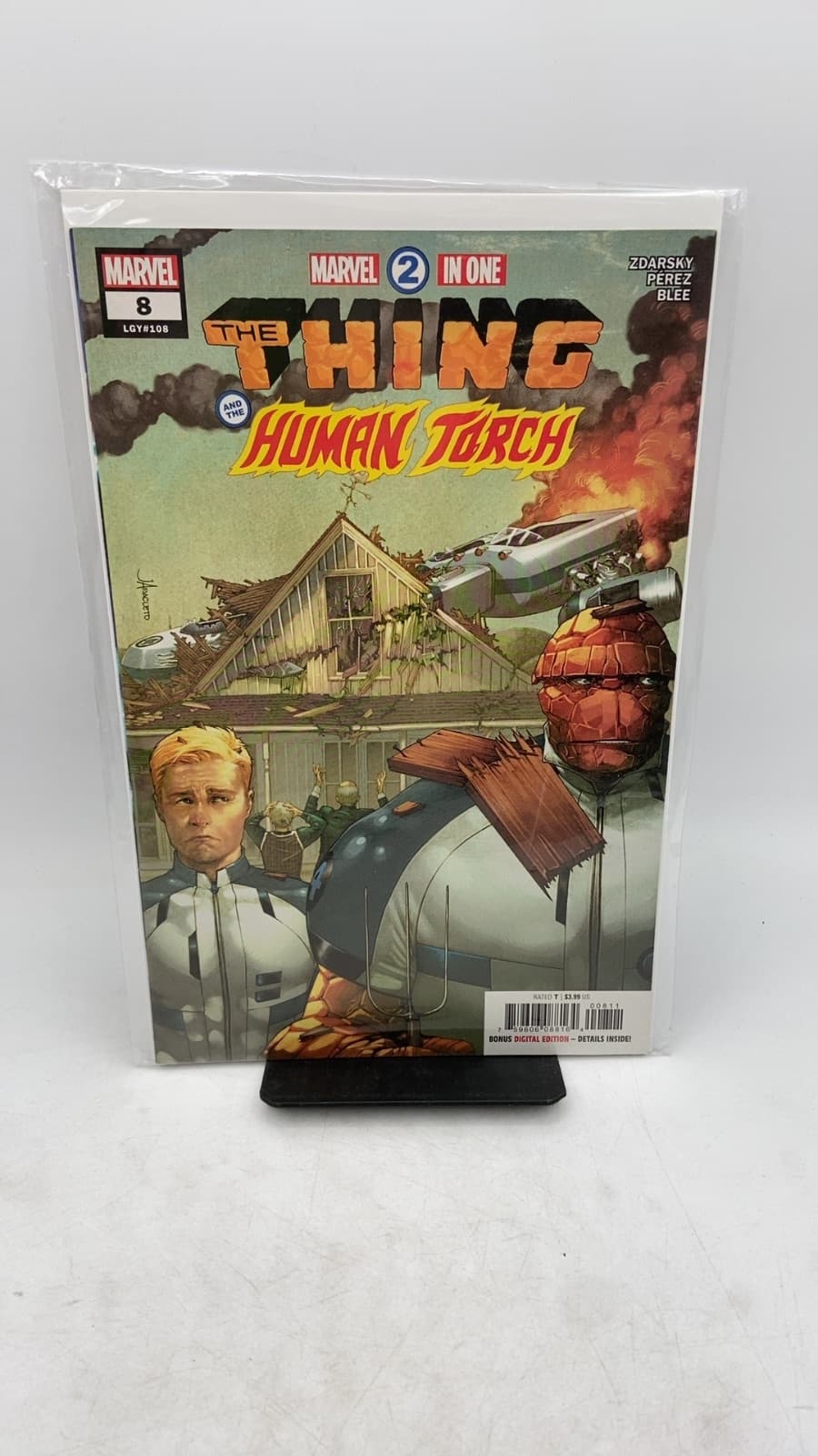 Marvel 2 in One: The Thing and the Human Torch by Chip Zdarsky, Ramón Pérez, Federico Blee - front cover