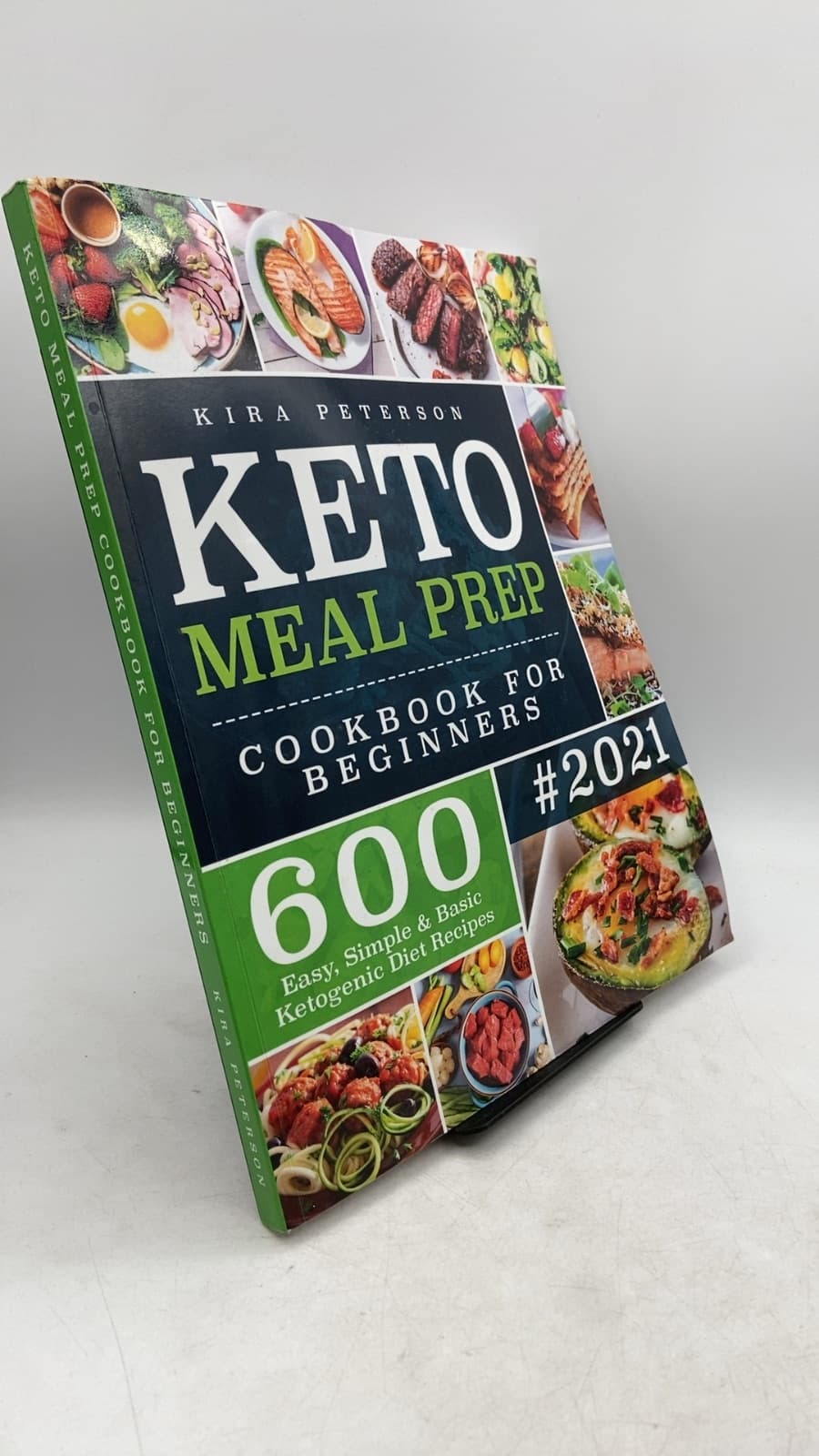 Keto Meal Prep Cookbook For Beginners by Kira Peterson - front cover