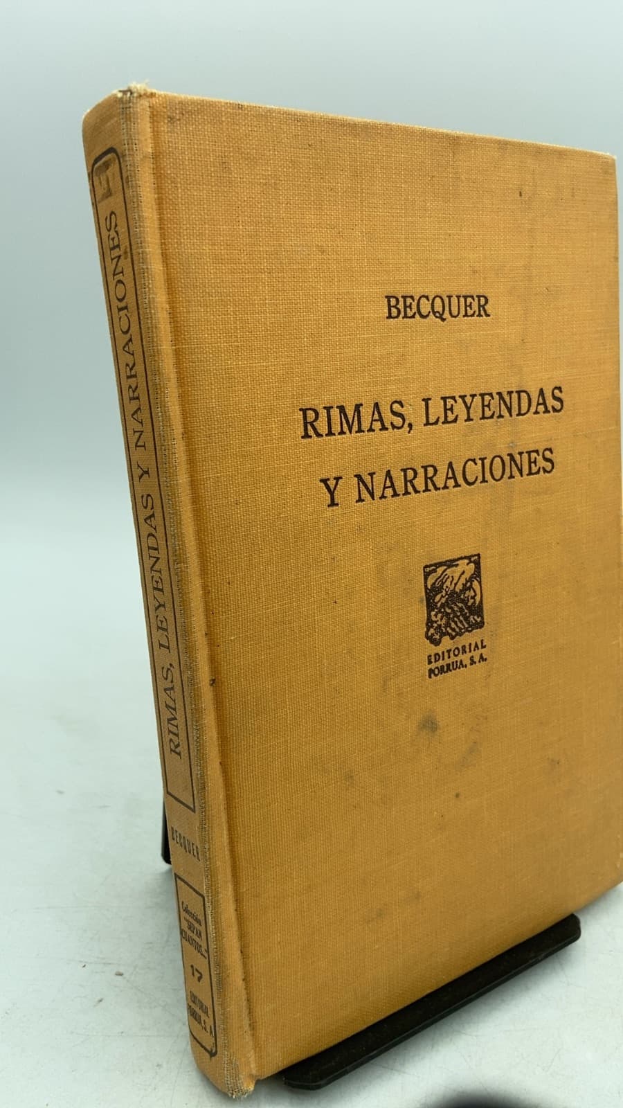 Rimas, Leyendas y Narraciones by Gustavo Adolfo Becquer - front cover