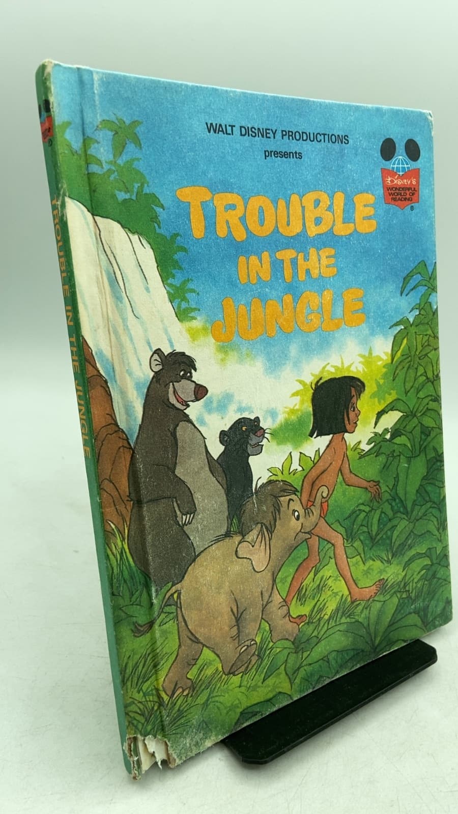 Trouble in the Jungle by Walt Disney Productions - front cover