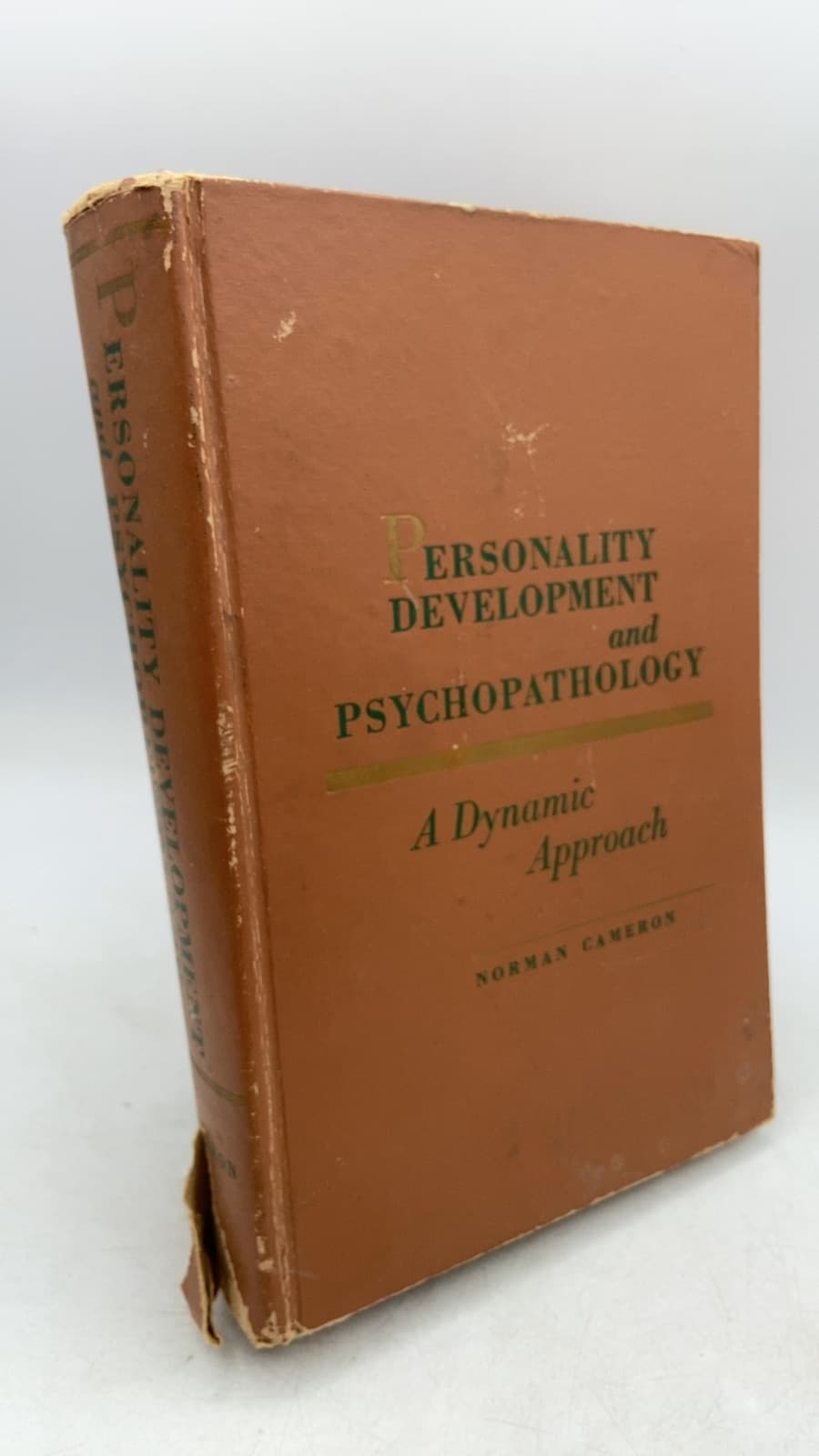 Personality Development and Psychopathology: A Dynamic Approach by Norman Cameron - front cover