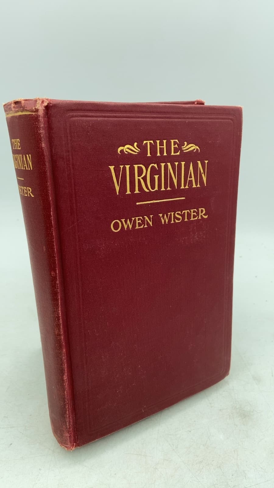 The Virginian: A Horseman of the Plains by Owen Wister - front cover