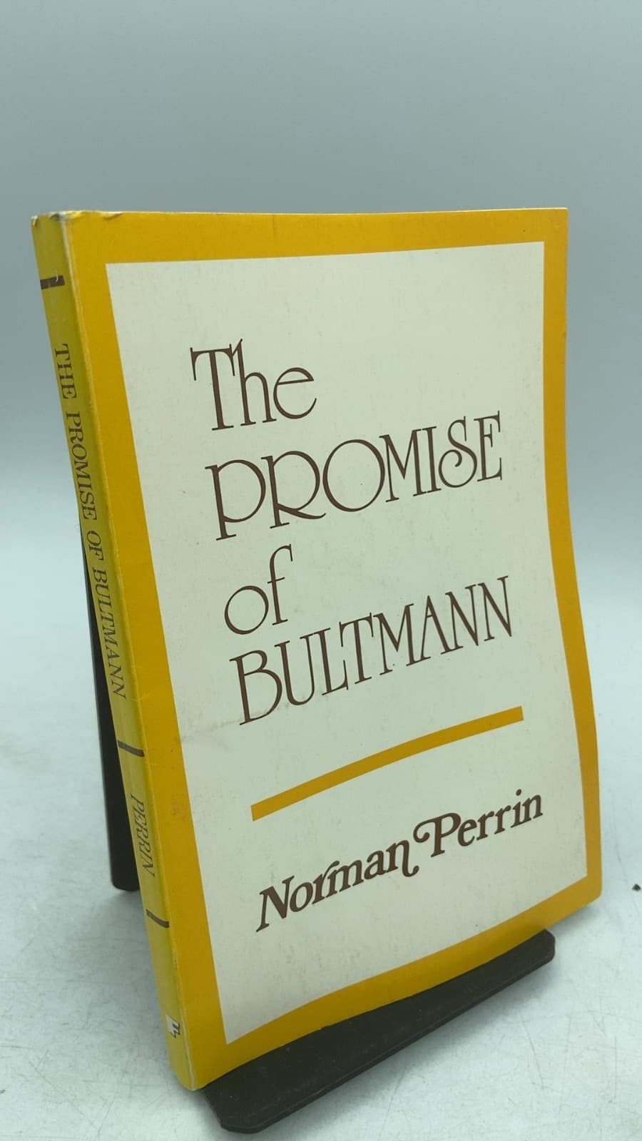 The Promise of Bultmann by Norman Perrin - front cover