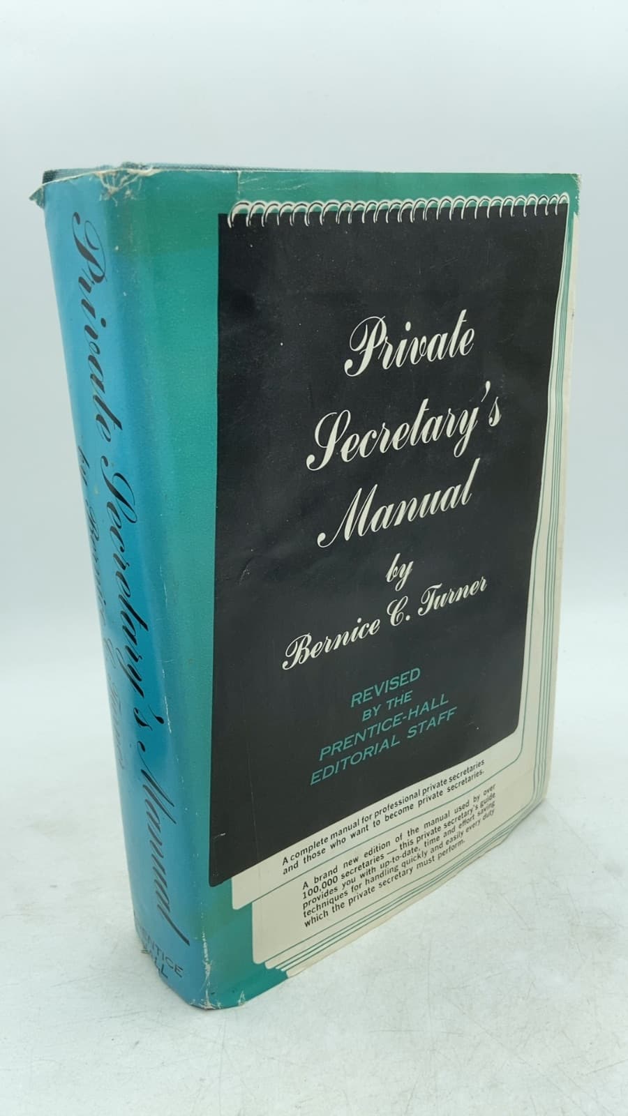 The Private Secretary's Manual by Bernice C. Turner - front cover