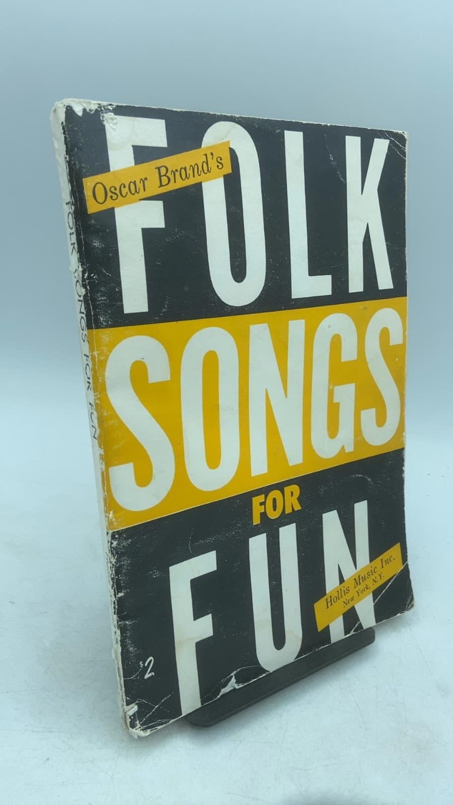Folk Songs for Fun by Oscar Brand - front cover