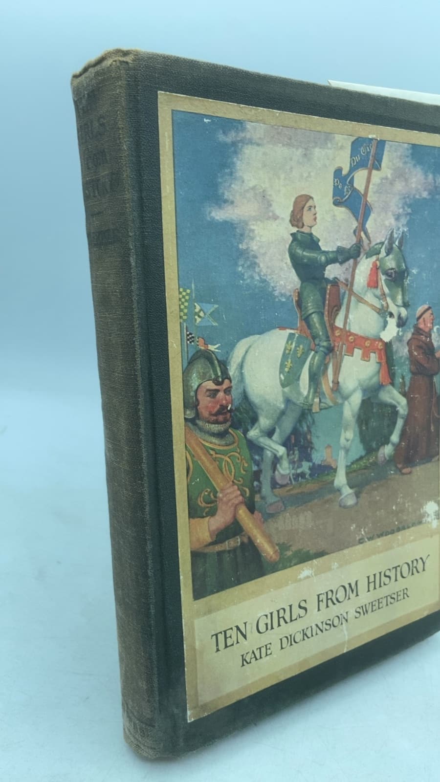 TEN Girls From History by Kate Dickinson Sweetser - front cover