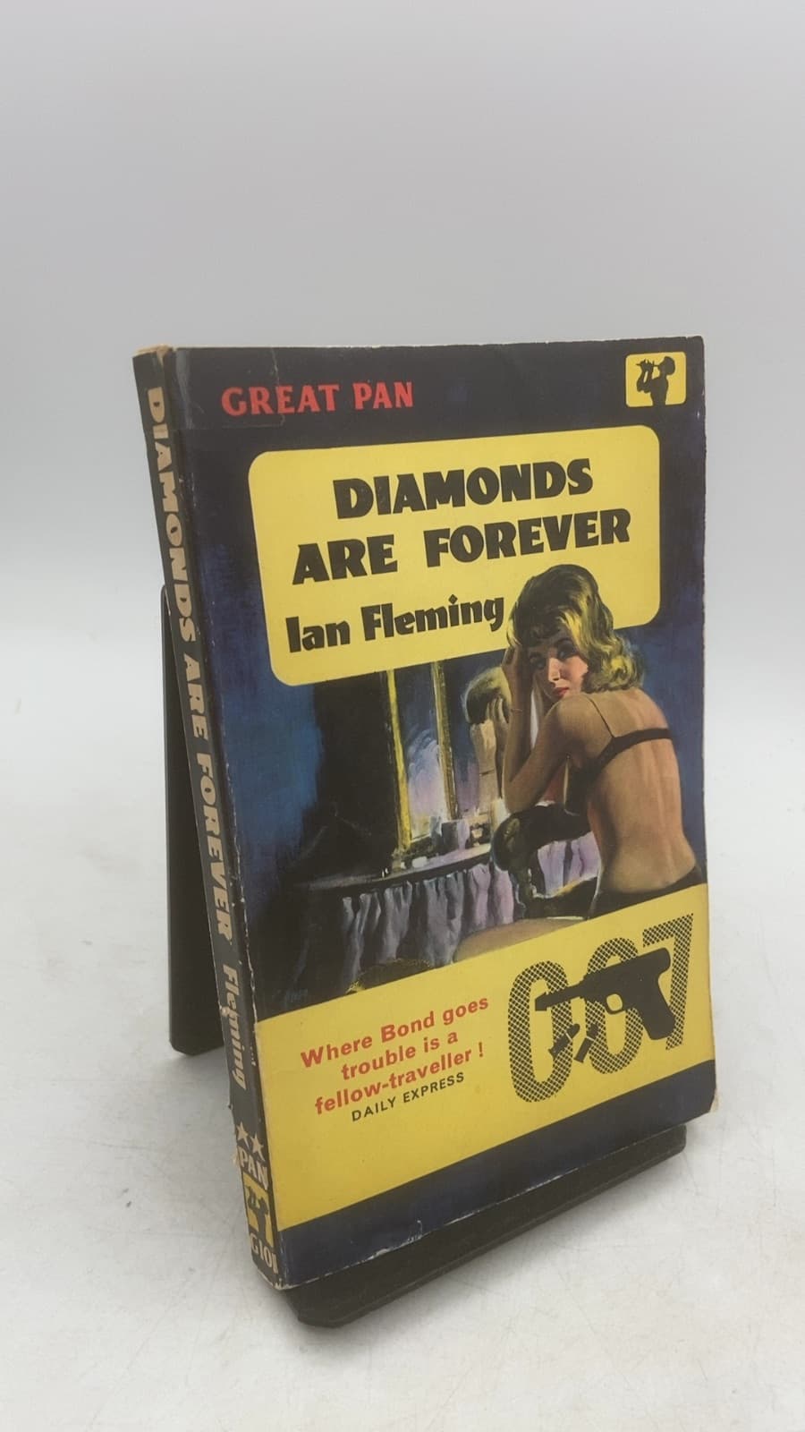 Diamonds ARE Forever by Ian Fleming - front cover