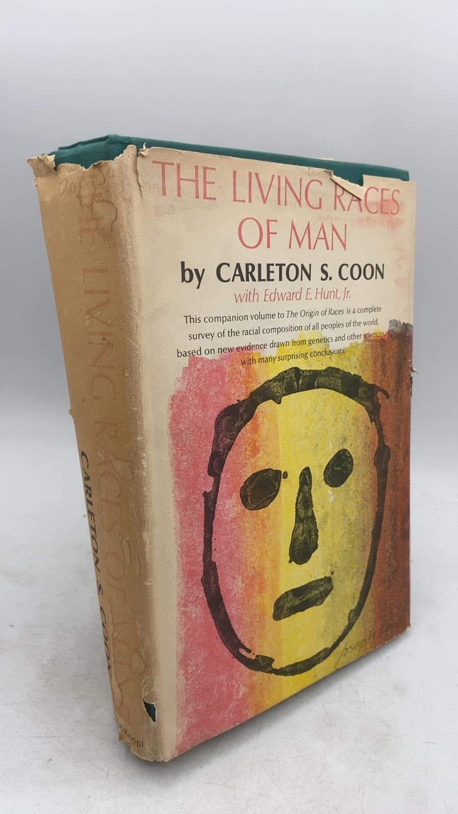 THE Living Races OF MAN by Carleton S. Coon With Edward E. Hunt, Jr. - front cover