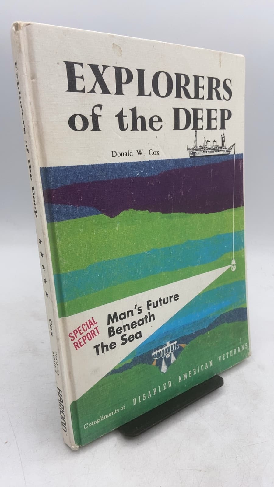 Explorers of the Deep by Donald W. Cox - front cover
